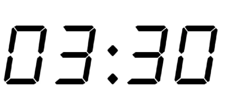 03:30 ters ayna saati – anlamı ve sembolizmi