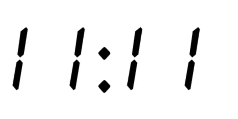 Ayna saati 11:11 – Dört adet bir rakamının anlamı ve sembolizmi