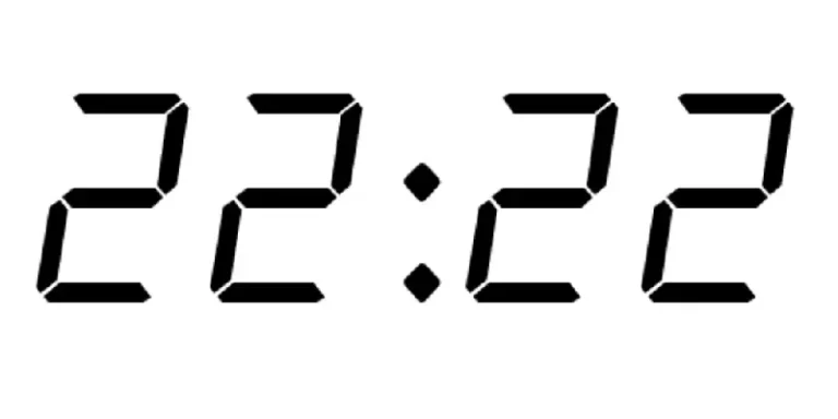 Ayna saati 22:22 – “Mükemmel” ayna saatinin sembolizmi
